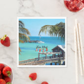 Mooie Key West Kerstmis Servet (Insitu)