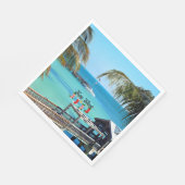 Mooie Key West Kerstmis Servet (Hoek)