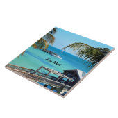 Mooie Key West Tegeltje (Zijkant)