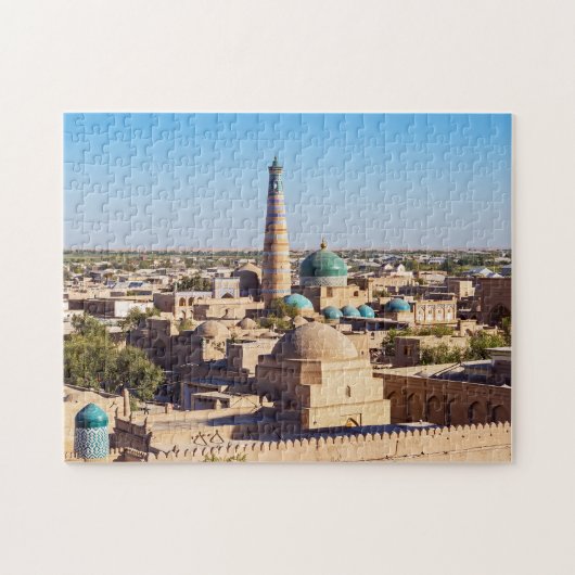 mooie Khiva - Oezbekistan, Azië Legpuzzel (Horizontaal)