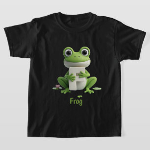 Mooie Kikker Kinder T-Shirt F is voor Kikker Alf