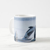 Mooie Killer Whales Koffiemok (Voorkant links)