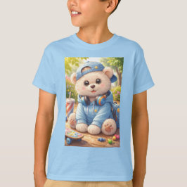 Mooie kinder grafische T-shirt | Zachte en leuke d