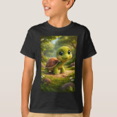Mooie kinder grafische T-shirt | Zachte & leuk dag (Voorkant)