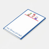 Mooie kinder school post-it notities post-it® notes (Schuin)