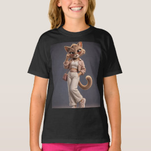 Mooie Kinderen Grafische T-Shirt Zachte & Leuke