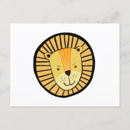 Mooie Kinderen Jungle Leeuw Briefkaart