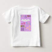 Mooie Kinderen T-Shirt – Leuk, Comfortabel & Schat (Achterkant)