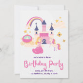 Mooie kinderfeest uitnodiging (Voorkant)