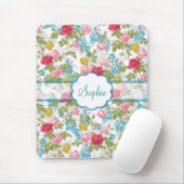 Mooie  kindergriepachtige rozen muismat (Met muis)