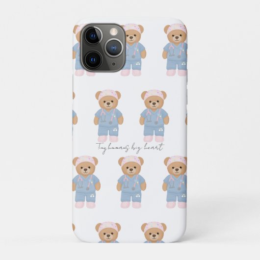 Mooie kinderverpleegster iPhone hoes (Achterkant)