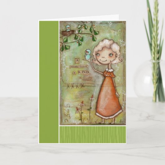 Mooie Kindness - Dank u wel! Bedankkaart (Voorkant)