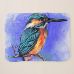 Mooie Kingfisher Sherpa Deken