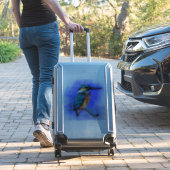 Mooie Kingfisher Sticker (Koffer Insitu)