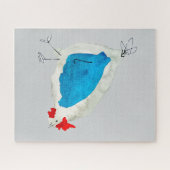 Mooie kippen aquarel legpuzzel (Horizontaal)
