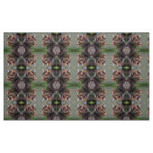 Mooie kitten gespiegeld polyester poplin stof (Fat Quarter)