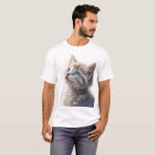 Mooie kitten t-shirt (Voorkant volledig)