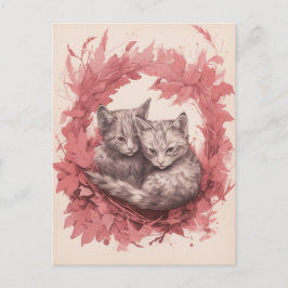 Mooie kittens briefkaart