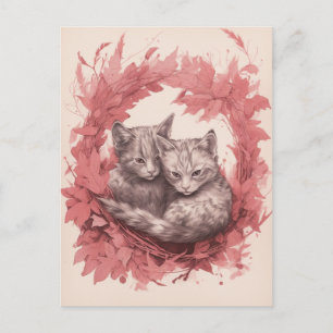Mooie kittens briefkaart