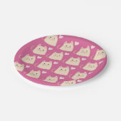 Mooie Kittens Papieren Borden van Lilia Papieren Bordje (Gekanteld)