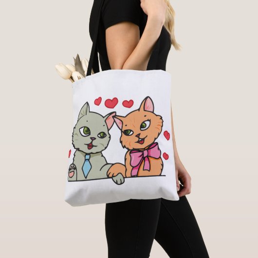 Mooie kittens tote bag (Dichtbij)