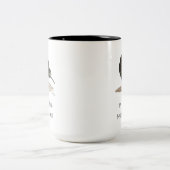 Mooie Kiwi-affirmaties Mok van tweetone koffie (Center)