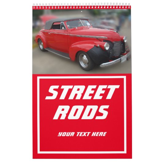 Mooie klassieke auto's kalender (Hoes)