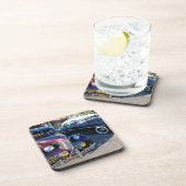 Mooie klassieke auto's op het Show van de auto Drankjes Onderzetter (Rechterzijde)