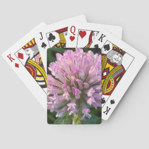 Mooie klaver bloem pokerkaarten