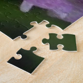 Mooie klaverbloem legpuzzel (Zijkant)