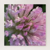 Mooie klaverbloem legpuzzel (Horizontaal)