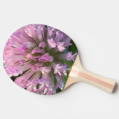 Mooie klaverbloem tafeltennisbatje (Zijkant)