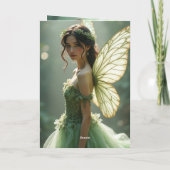 Mooie kleindochter betoverd 12e verjaardag kaart (Achterkant)