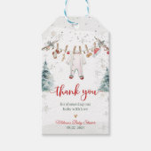 Mooie Kleine Baby Borrel Cadeaulabel (Voorkant)