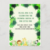 Mooie Kleine Bos Uitnodiging Briefkaart (Voorkant)