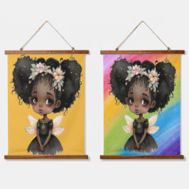 Mooie Kleine Engel Hangend Wandkleed