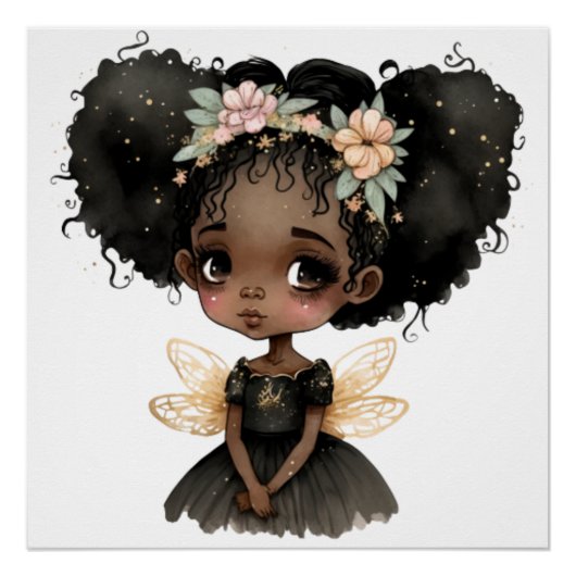 Mooie kleine engel perfect poster (Voorkant)