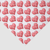 Mooie Kleine Hartjes Tissuepapier (Detail)
