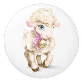 Mooie kleine lamslade knop (Voorkant)