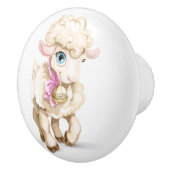 Mooie kleine lamslade knop (Rechts)