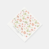 Mooie kleine lieveheersbeestjes | Spring Floral Ba Servet (Hoek)