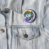 Mooie Kleine Parel Knoop Ronde Button 5,7 Cm (In situ)