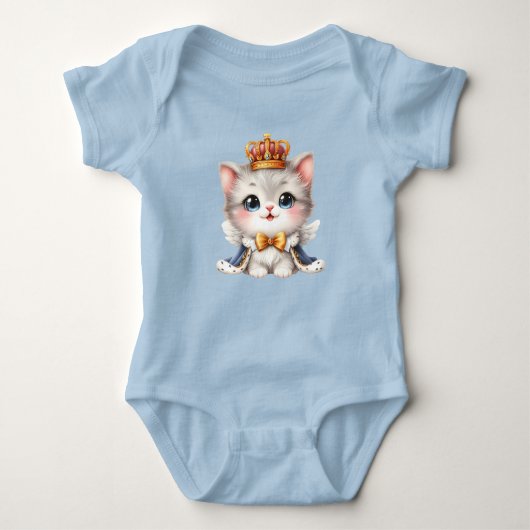Mooie kleine Prins Kitten Romper (Voorkant)
