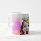 Mooie Kleine Prinses Koffiemok (Voorkant links)