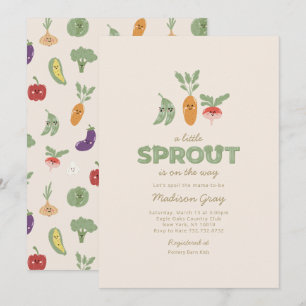 Mooie Kleine Spruit op Komst Baby Shower Kaart
