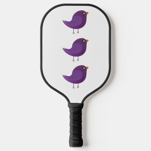 Mooie kleine vogeltje pickleball paddle (Voorkant)