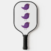 Mooie kleine vogeltje pickleball paddle (Achterkant)