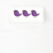 Mooie kleine vogeltje spandoek (Insitu)