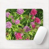 Mooie kleur bloemen, anjer muismat (Met muis)