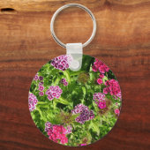 Mooie kleur bloemen sleutelhanger (Voorkant)